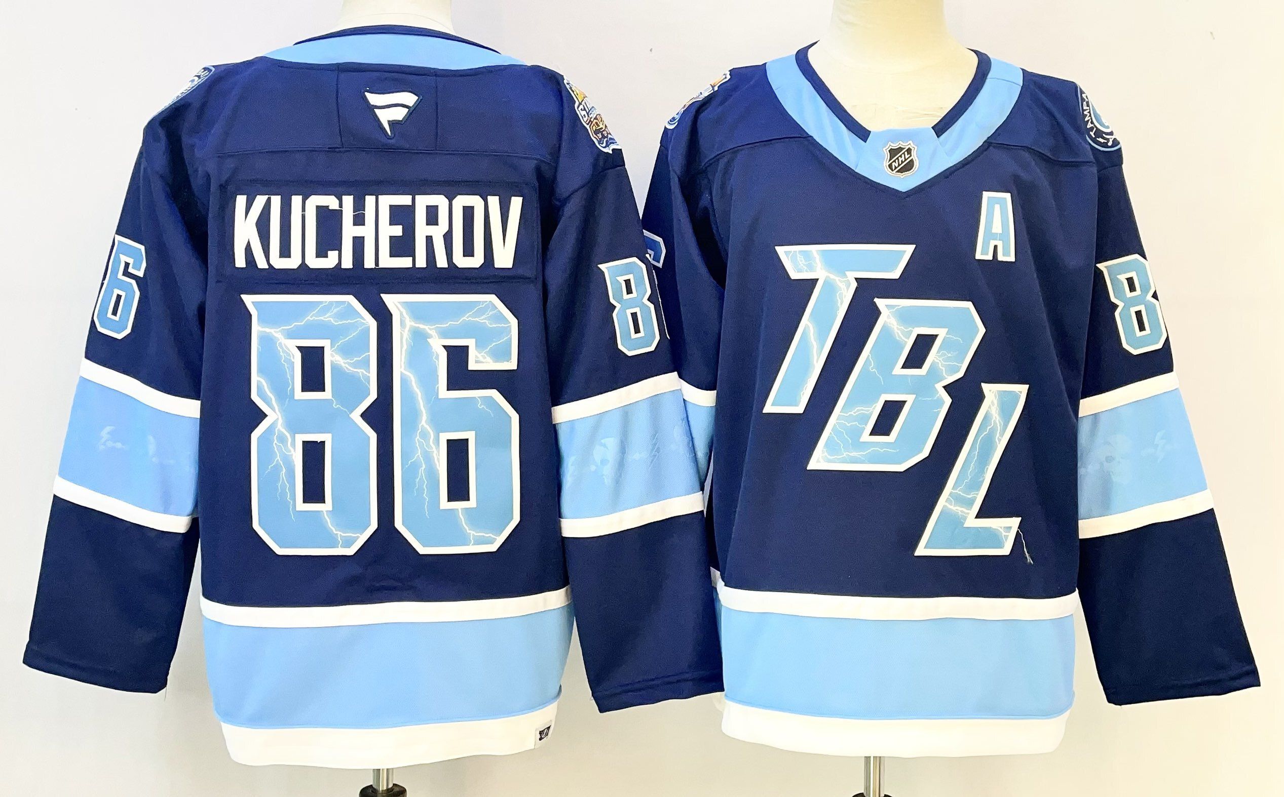Men Tampa Bay Lightning #86 Kucherov Blue 2026 Adidias NHL Jersey style 001->tampa bay lightning->NHL Jersey